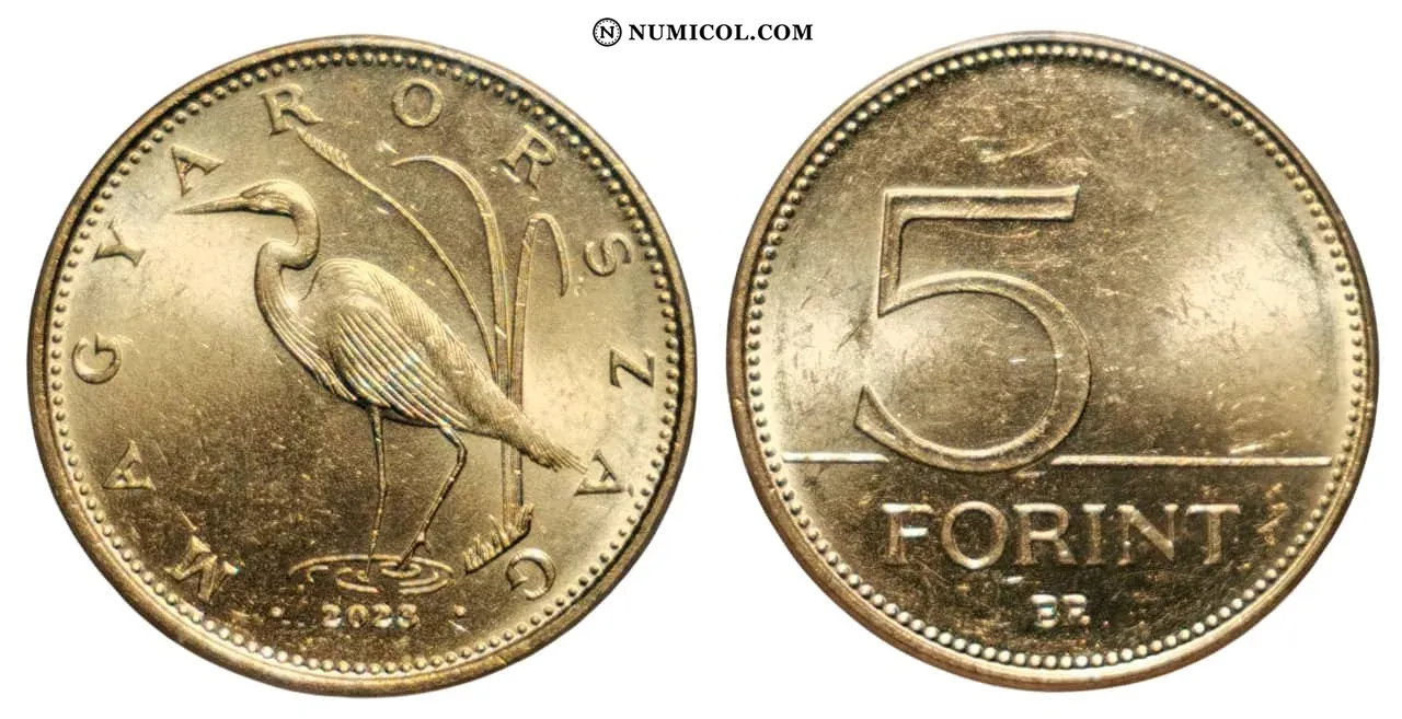 Moneda 5 Forint
