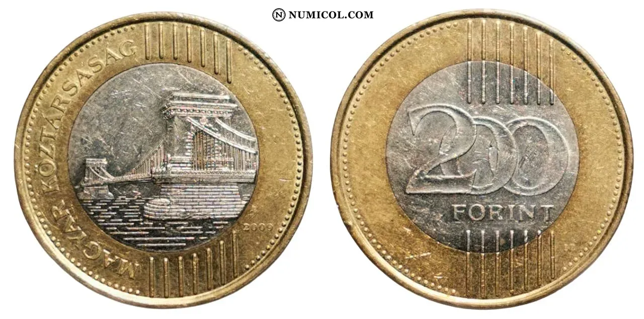 Moneda 200 Forint
