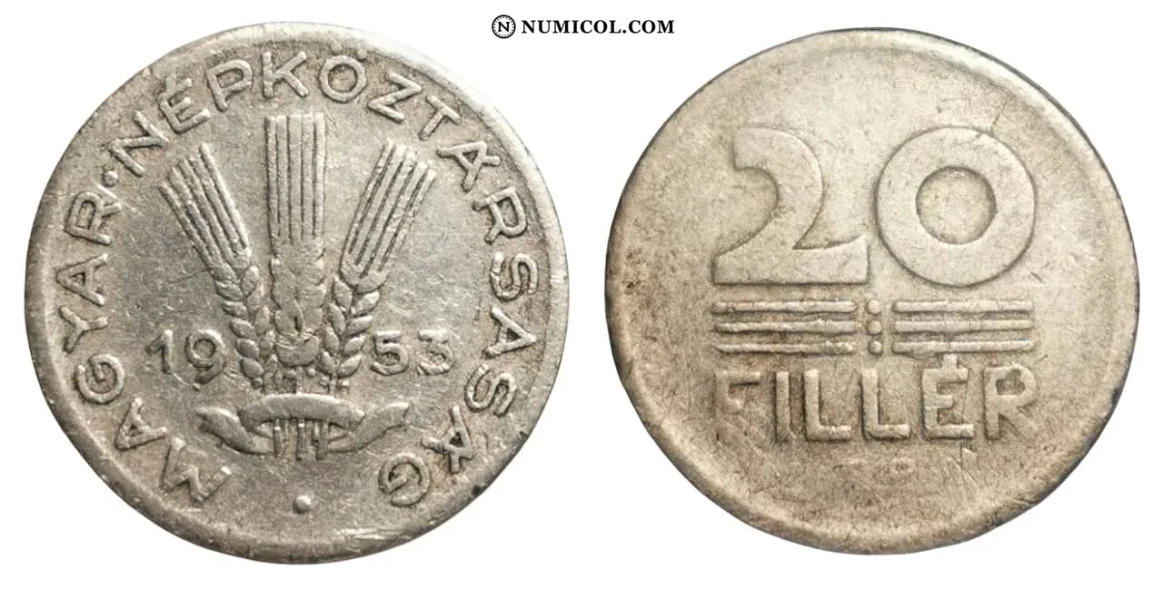 Moneda 20 Fillér