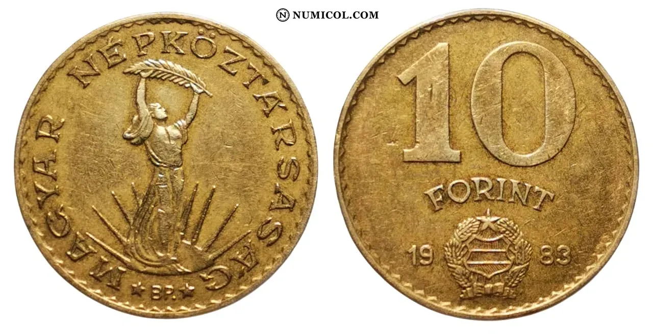 Moneda 10 Forint