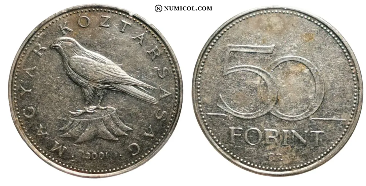 Moneda 50 Forint