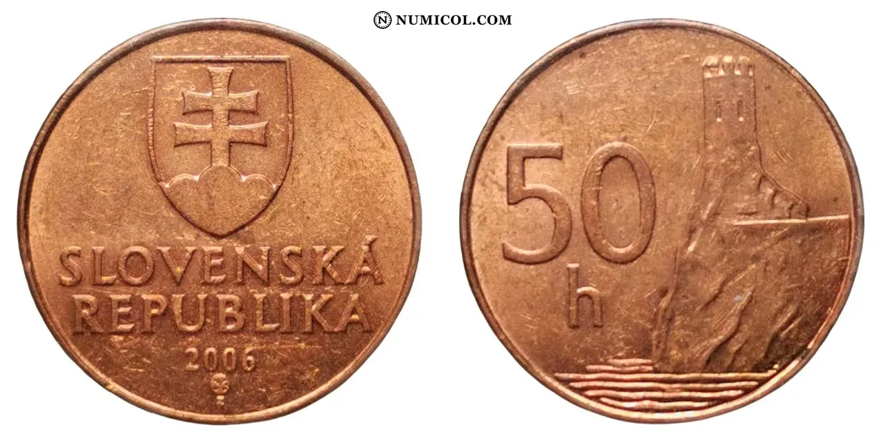 Moneda 50 Halierov año 2006