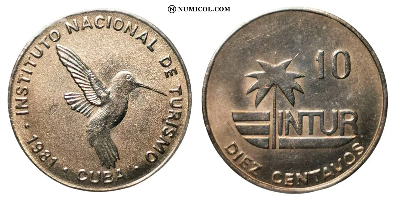 10 Centavos (INTUR - large "10")