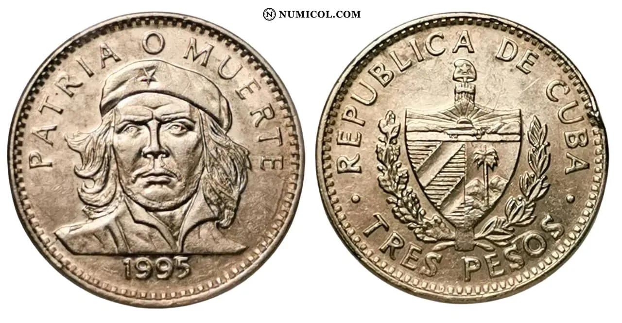 3 Pesos Che Guevara