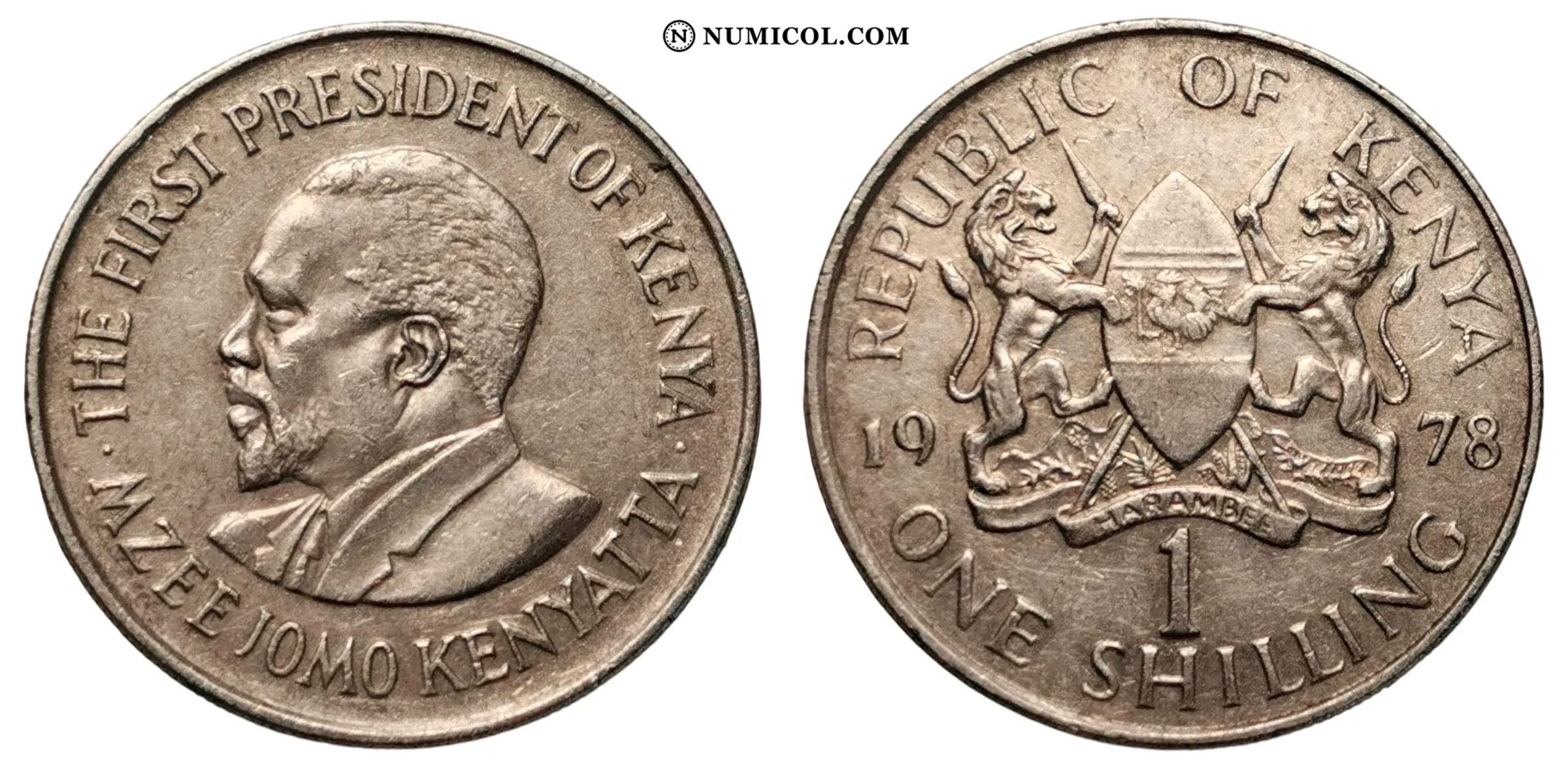 1 Chelín (With legend)