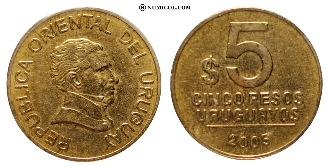 5 Pesos Uruguayos