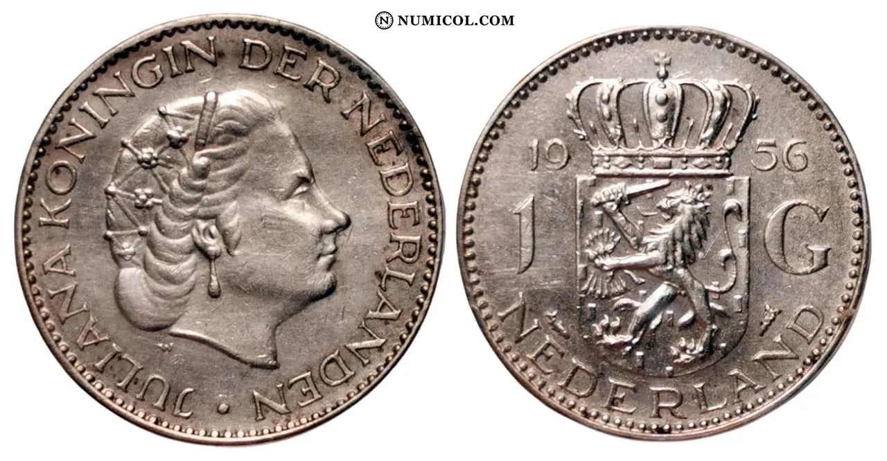 1 Gulden - Juliana