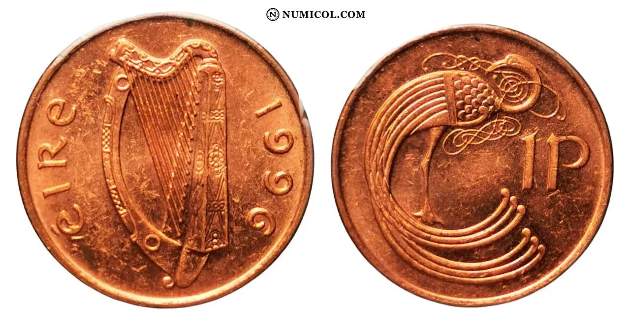 1 Penique (magnética)