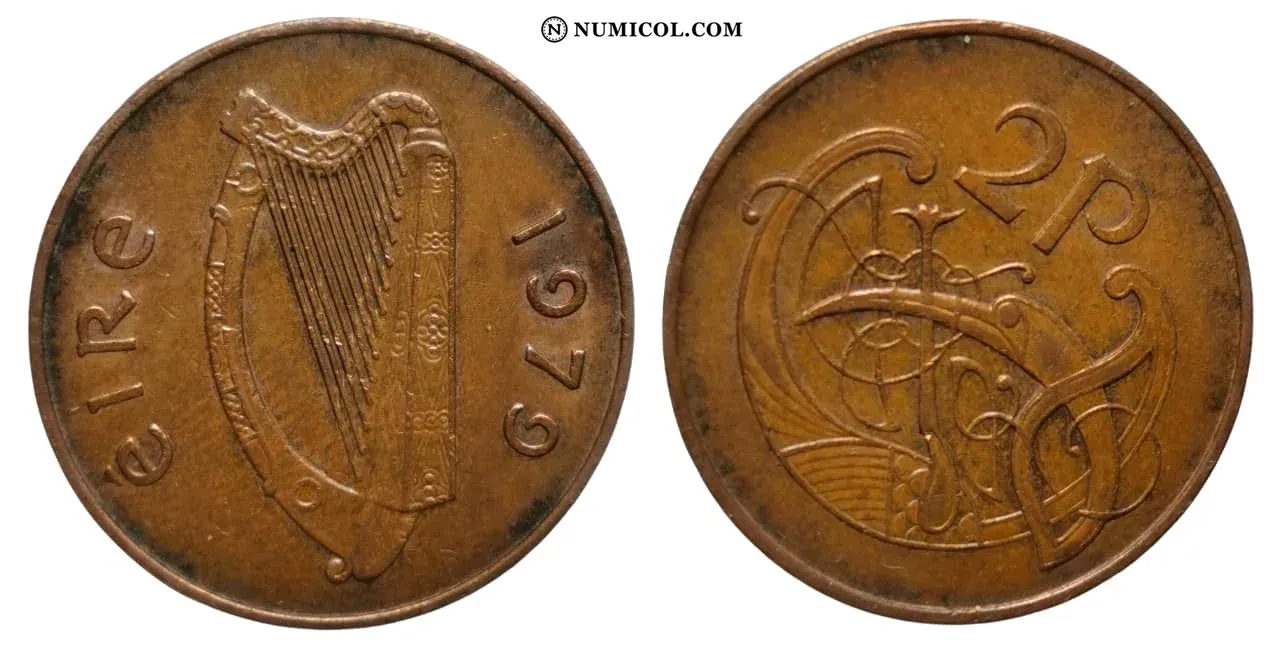 2 Peniques (no magnética)
