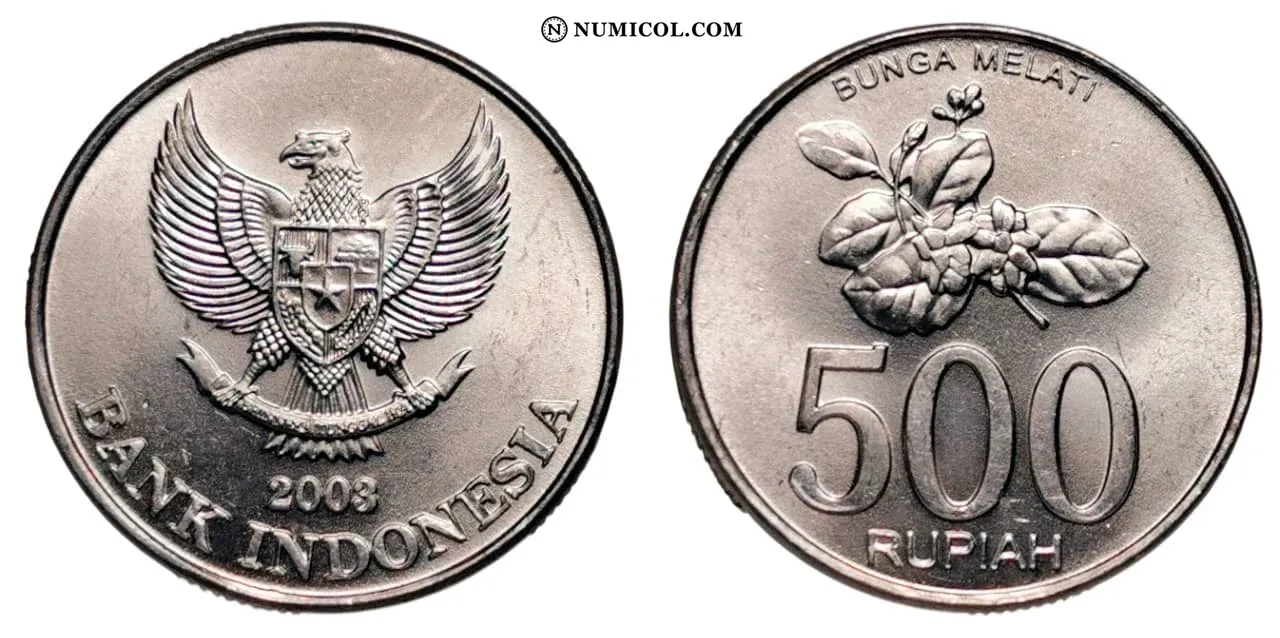 Moneda 500 Rupiah