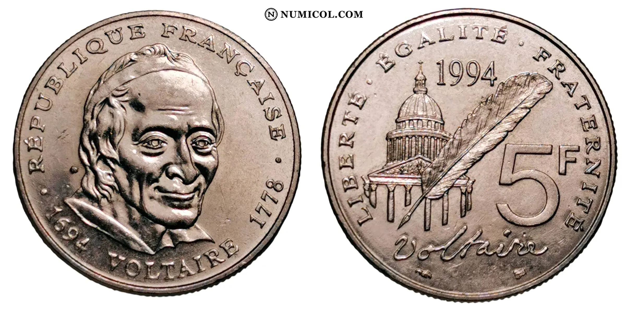 5 Francs (Voltaire)