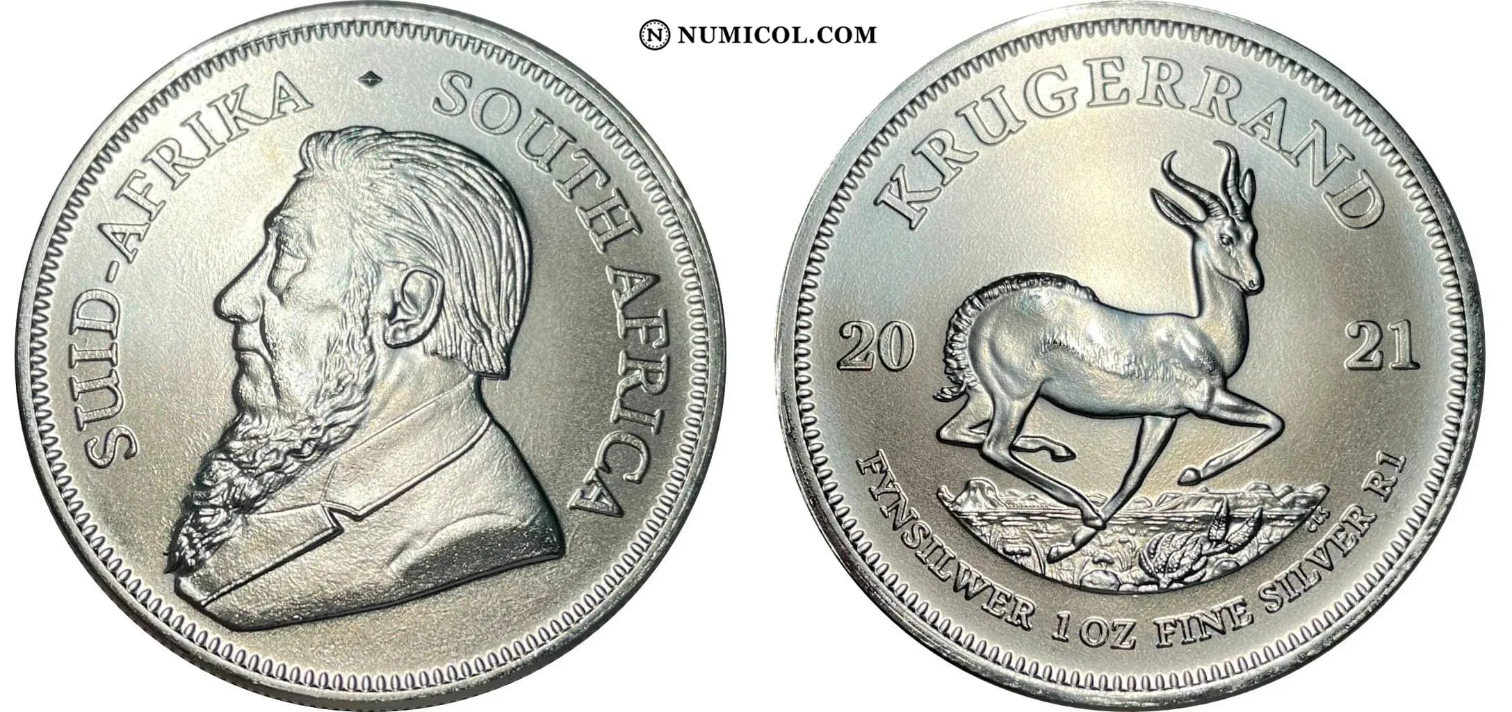 Silver Krugerrand - 1 Rand