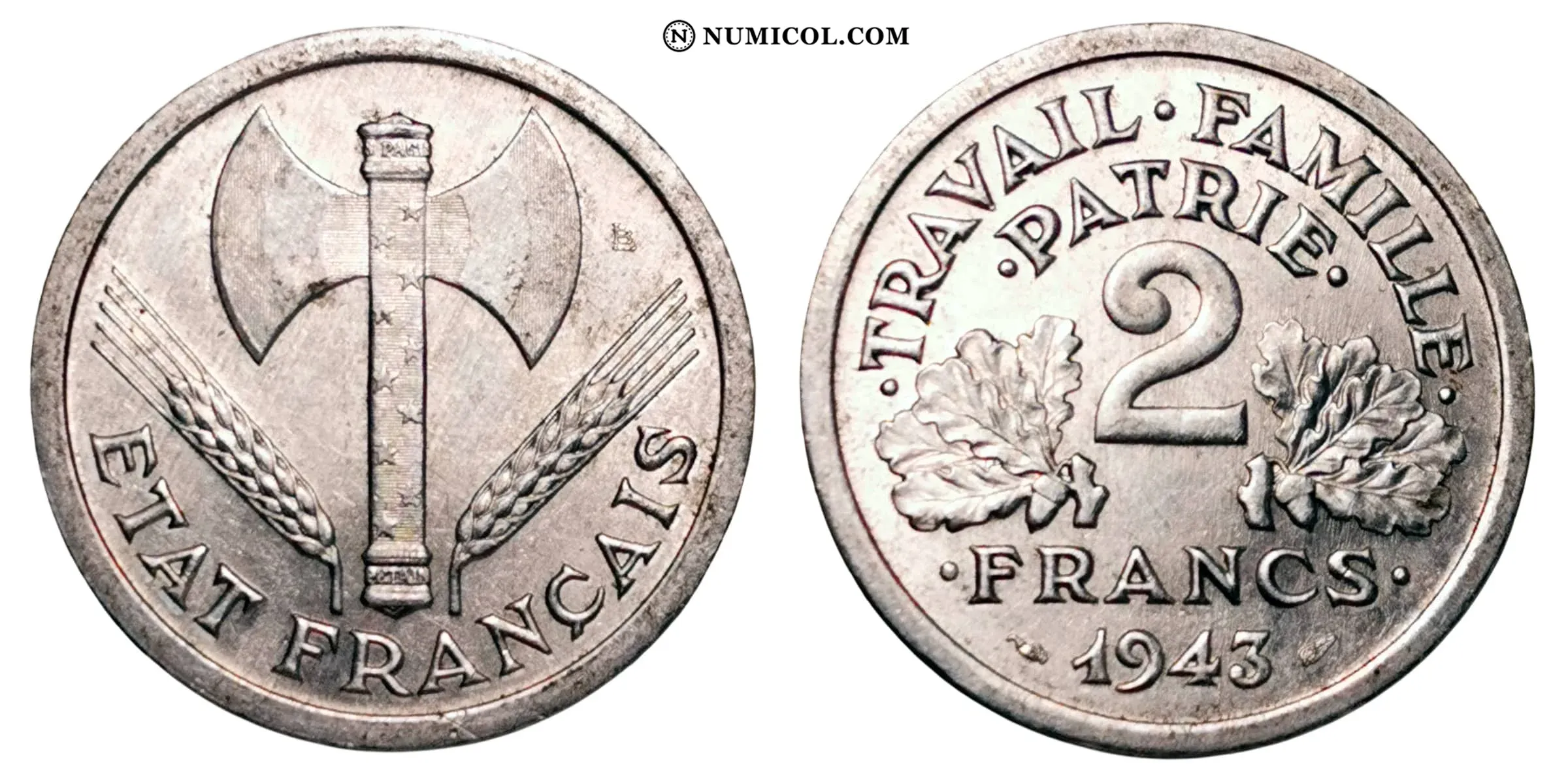 2 Francs (Vichy French State)