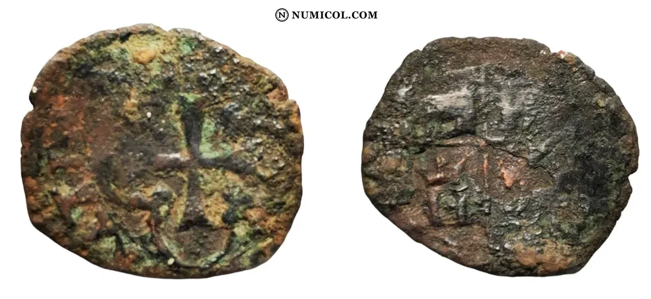 Moneda Vaquette - Luis XIII 1st type