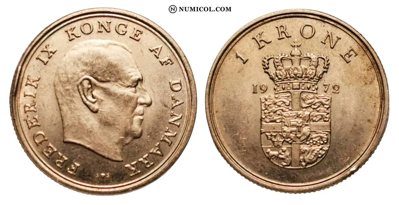 1 Krone - Frederik IX