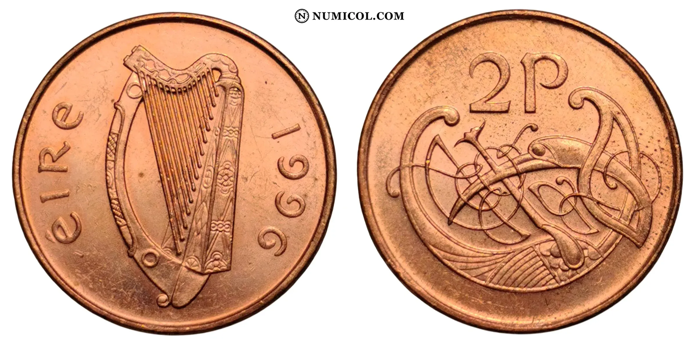 2 Peniques magnética