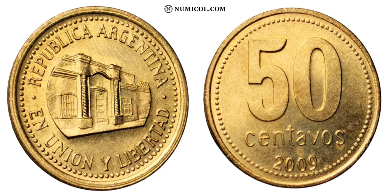 Moneda 50 Centavos