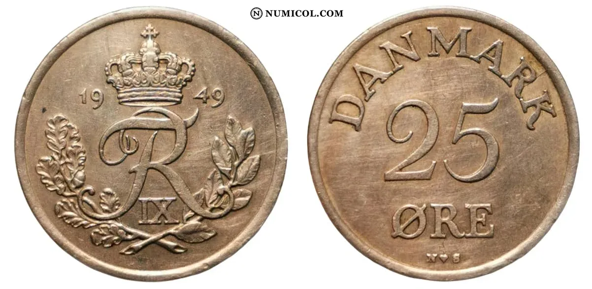 25 Øre - Frederik IX